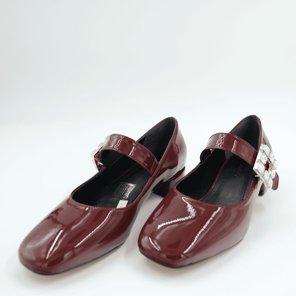 312247 Kadın Casual Ayakkabı Bordo Rugan - 39