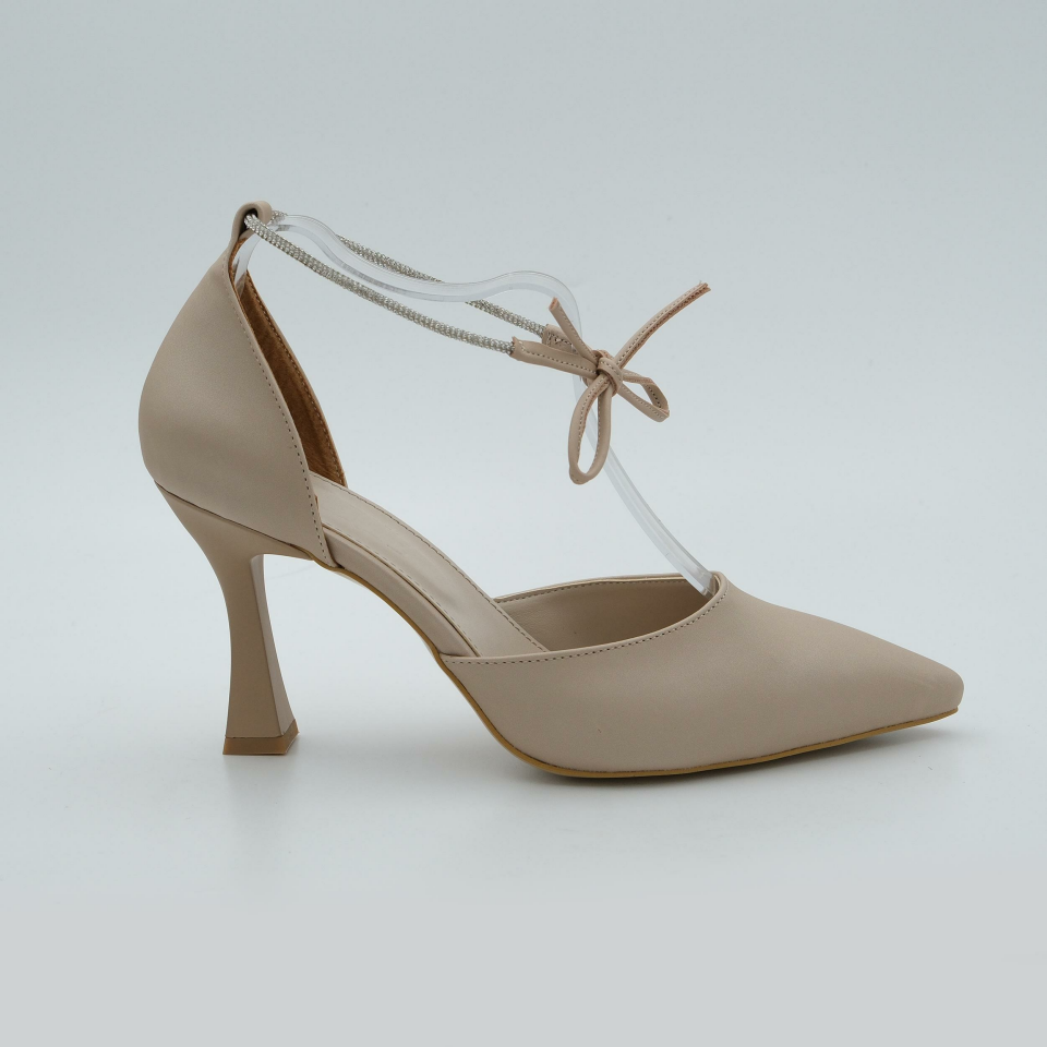 679 Kadın Topuklu Ayakkabı Vizon - 40