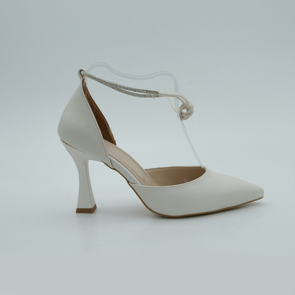 679 Kadın Topuklu Ayakkabı Sedef Beyaz - 41