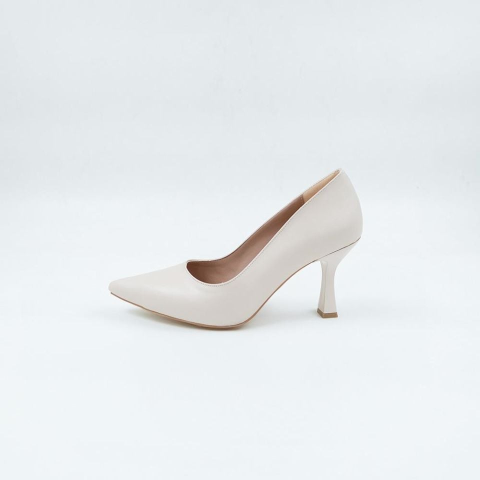 448163 Kadın Topuklu Ayakkabı 40 - Beyaz