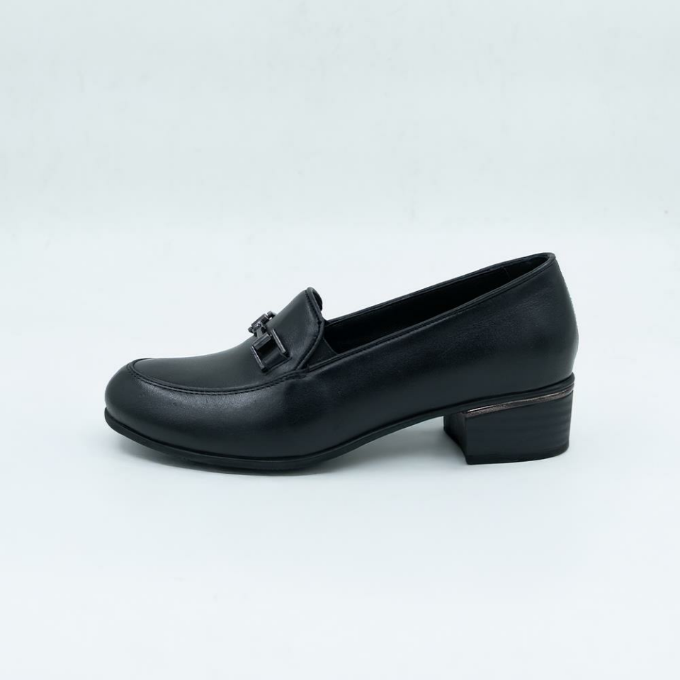 010 Kadın Deri Ayakkabı Siyah - 40