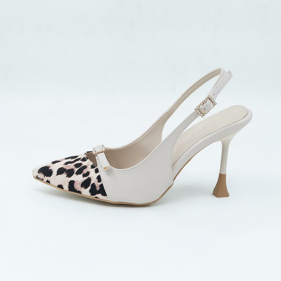 543166 Kadın Topuklu Ayakkabı 9cm 40 - Bej