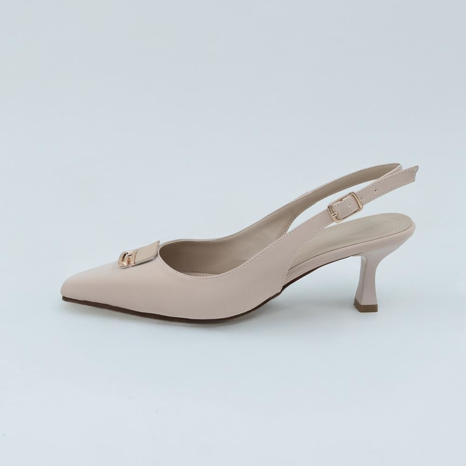 312321 Kadın Topuklu Ayakkabı 40 - Bej