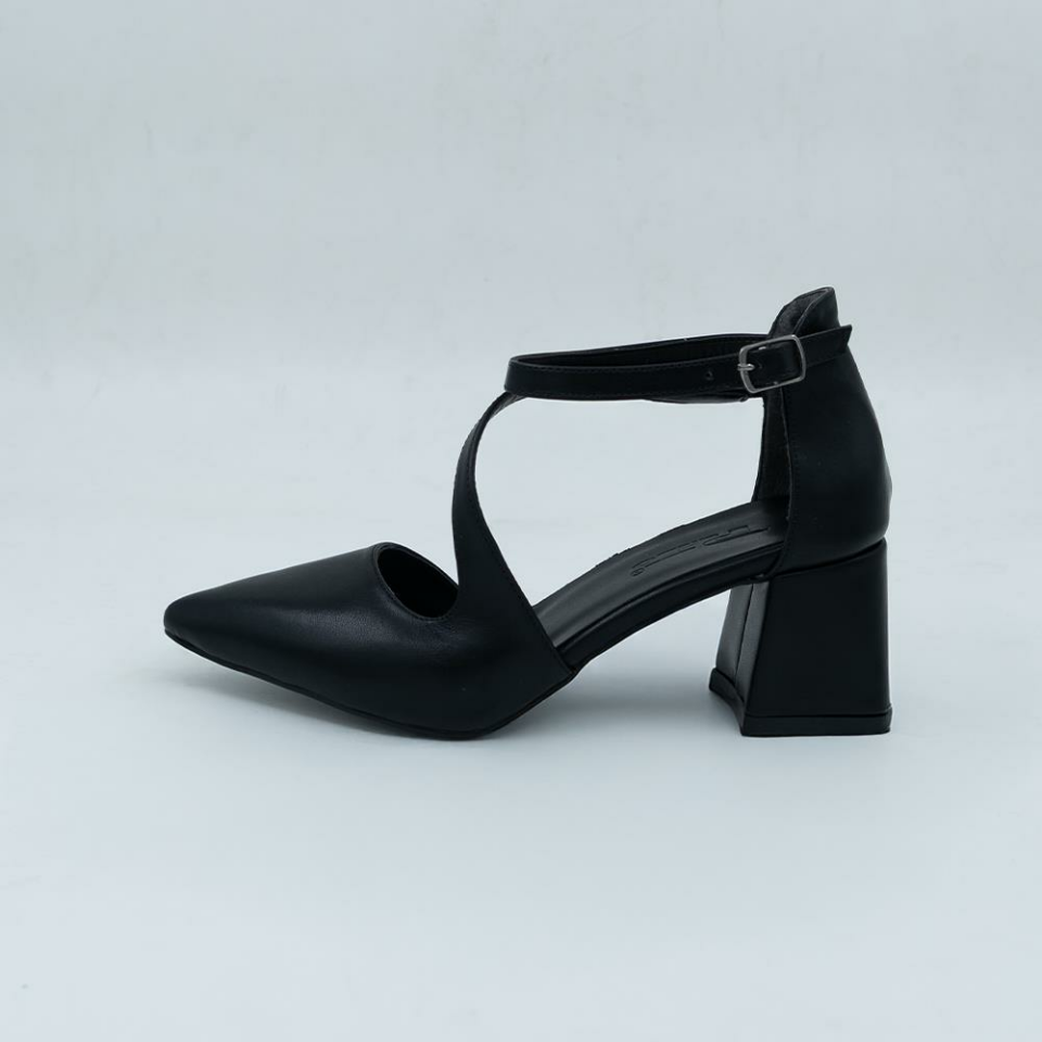 617102 Kadın Topuklu Ayakkabı Siyah - 40