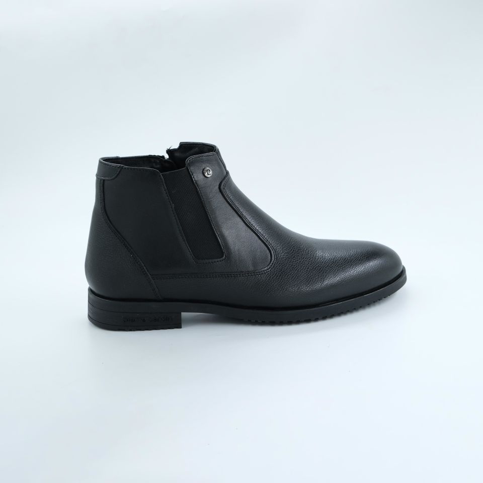 1196063 Erkek Deri Bot Siyah - 43