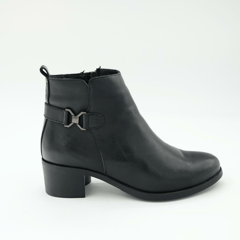 1402 Kadın Deri Bot Siyah - 40