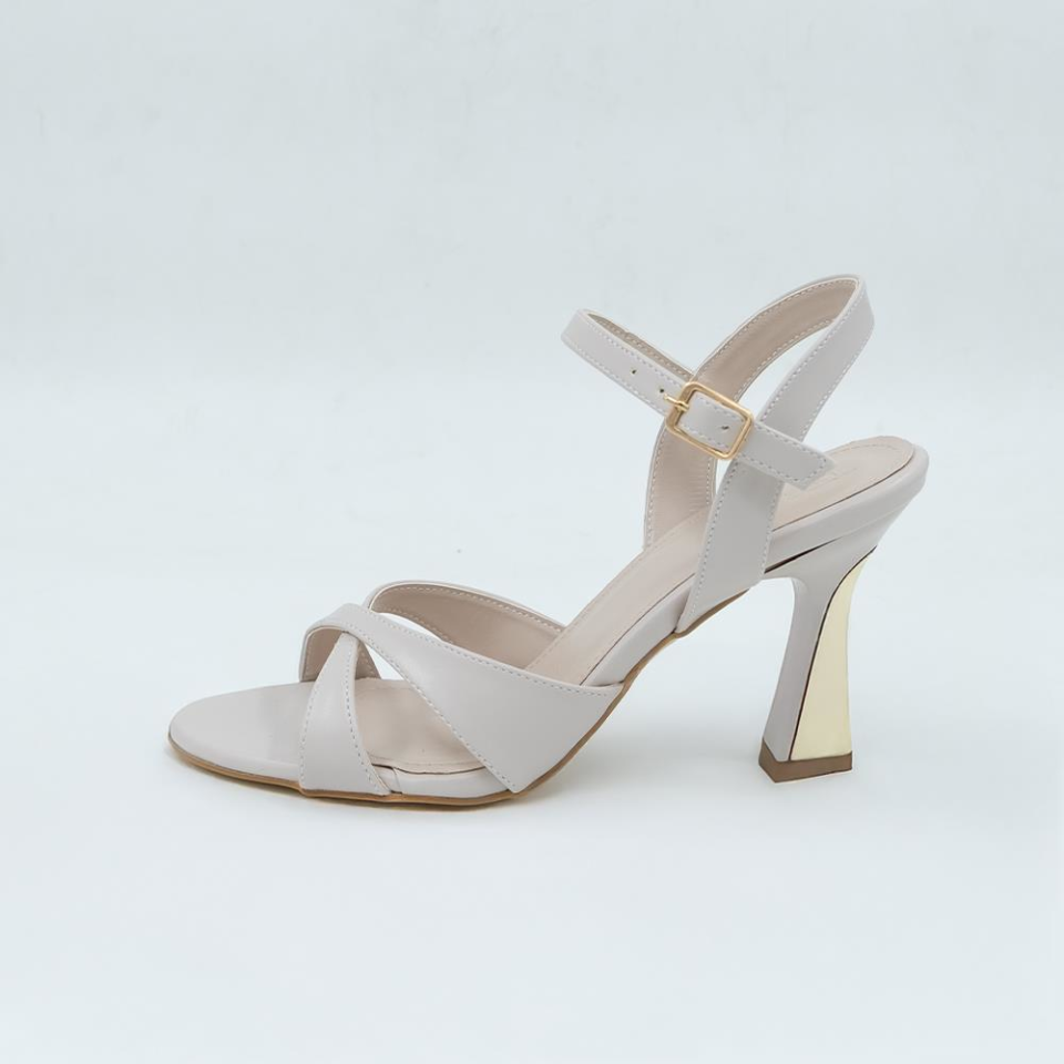 248217 Kadın Topuklu Ayakkabı 40 - Bej