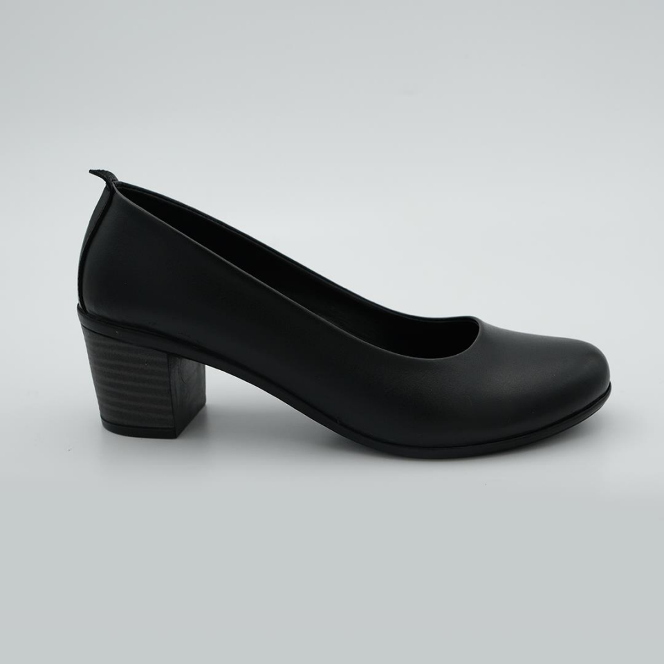 902 Kadın Deri Topuklu Ayakkabı (5 cm)