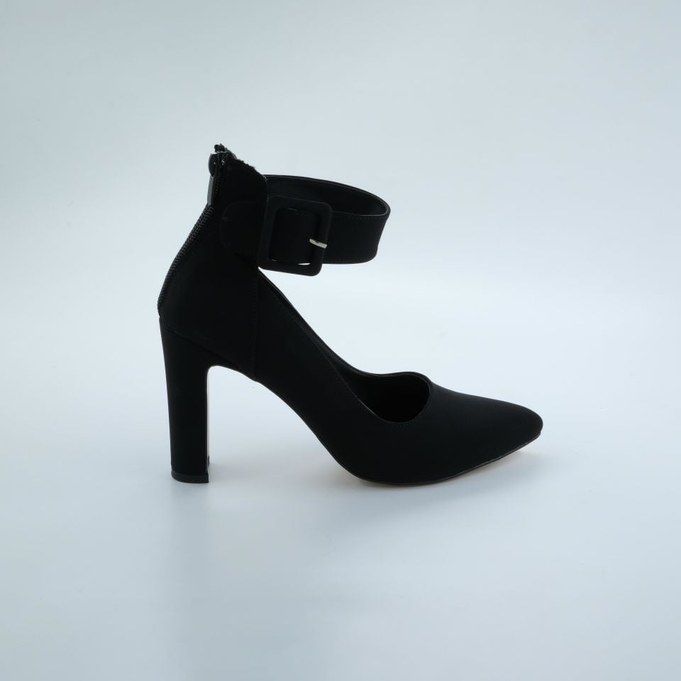 451076 Kadın Topuklu Vegan Ayakkabı