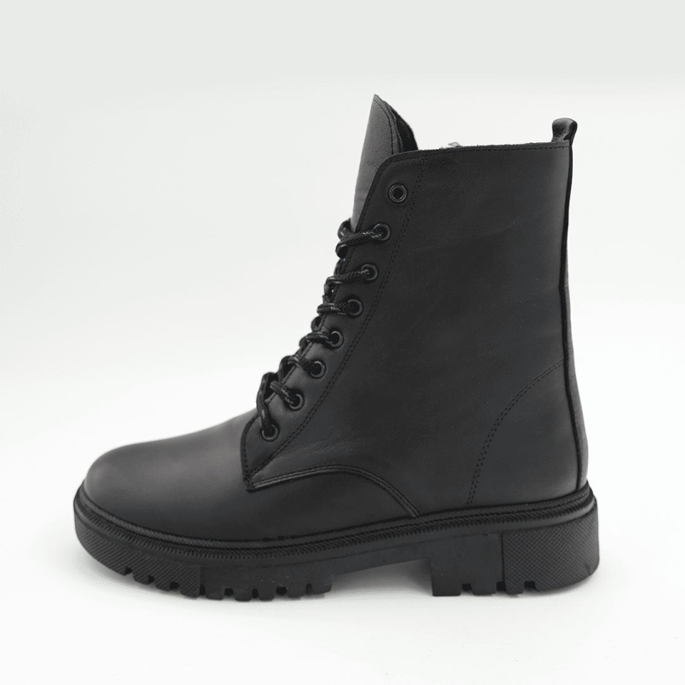 7071 Kadın Deri Bot Siyah - 40