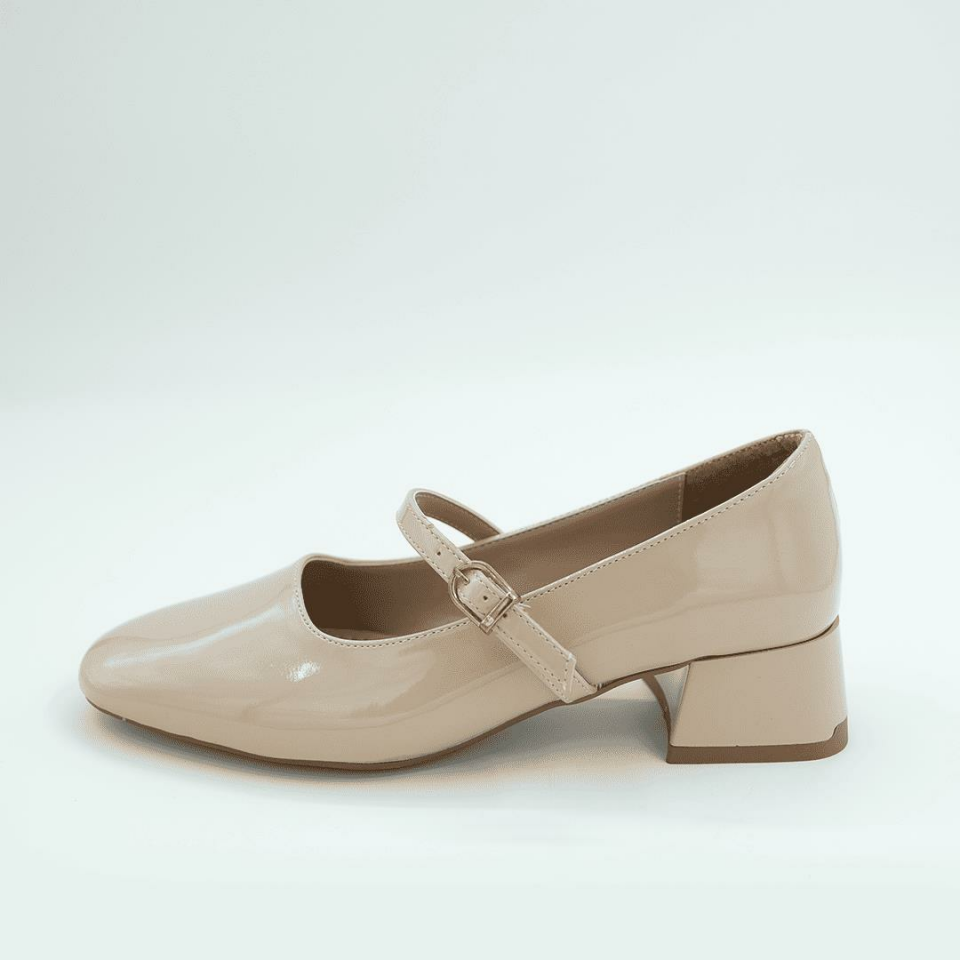 519053 Kadın Topuklu Ayakkabı (4cm) Bej - 37