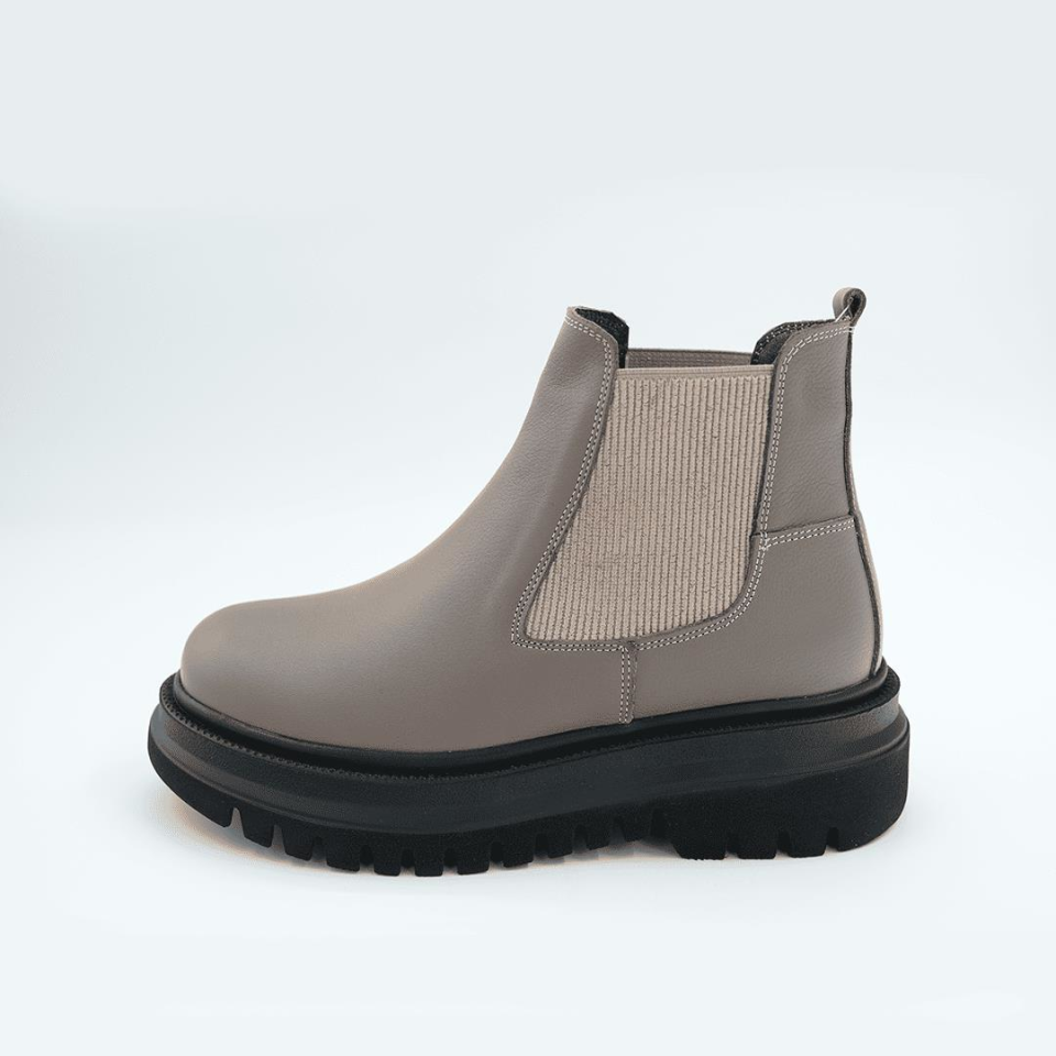 20258 Kadın Deri Bot Vizon - 39